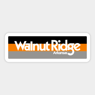 Walnut Ridge Stripes Sticker